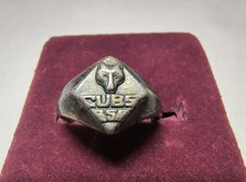 Vintage BSA Cubs Sterling Silver .925 Ring Size 7 Boy Scouts of America 3.9 Gram