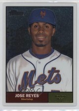 2010 Topps Heritage Chrome 1272/1961 Jose Reyes #C125 0o5