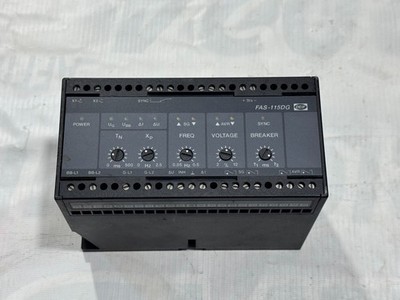 DEIF FAS-115DG SYNCHRONISATION & CIRCUIT BREAKER FAS115DG 