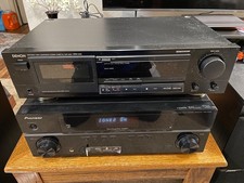 Denon DRM-540 Cassette Deck HX Pro / Dolby   Works Great, Tested
