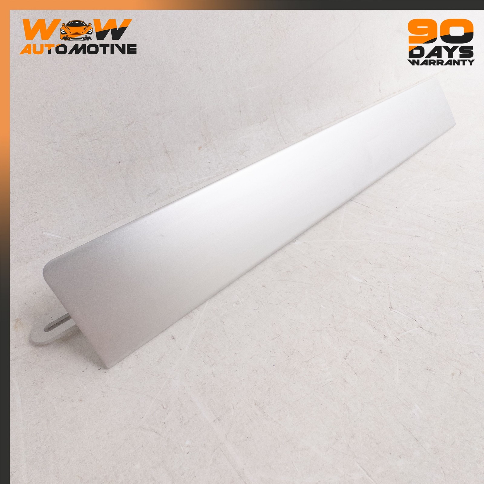 06-16 ASTON MARTIN V8 S VANTAGE LEFT CABIN FINISHER SILVER TRIM PANEL OEM