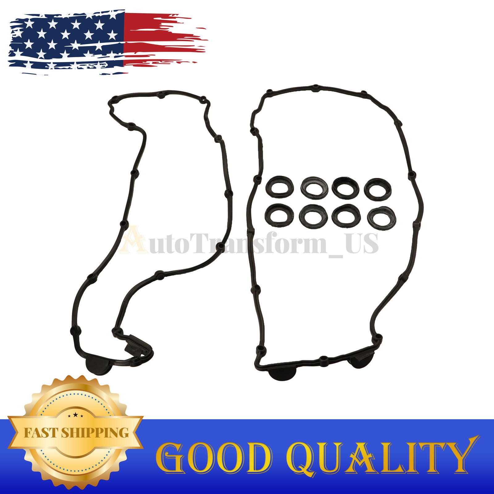 NEW Valve Cover Gasket Set For Maserati Quattroporte GranTurismo 264986 264987