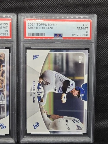 2024 Topps 50/50: Shohei Ohtani #98 SB 50 PSA 8