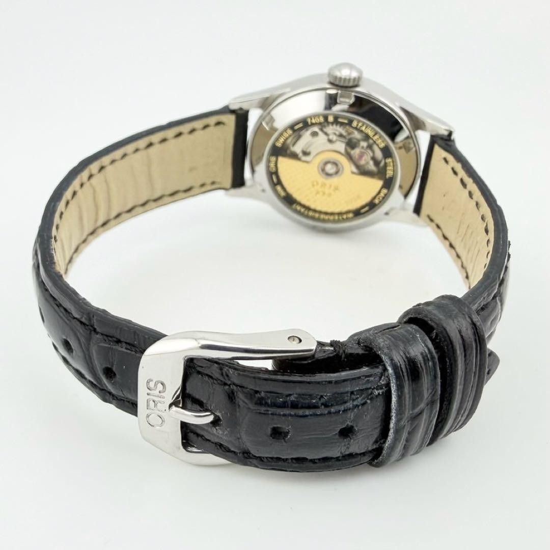 Oris Pointer Date 7405B Watch Ladies Automatic Bl… - image 11