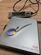 KENWOOD DMC-T33 PORTABLE MINIDISC PLAYER MDLP DIGITAL AMPLIFIER DC1.2/1.5V
