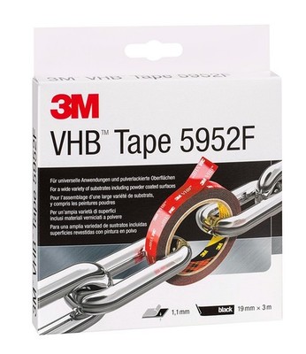 3M Klebeband VHB 5952F doppelseitiges Klebeband STARKE KLEBKRAFT Universal Kfz