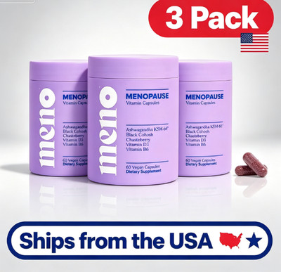 3pc MENO Vitamins for Menopause     Support Supplement