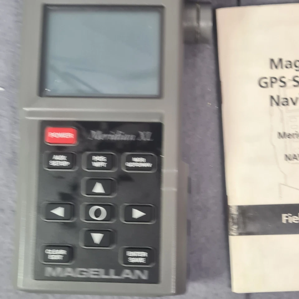Vintage Magellan Meridian XL Satellite Navigation Unit Handheld, Parts Or Repair - Image 2 of 4