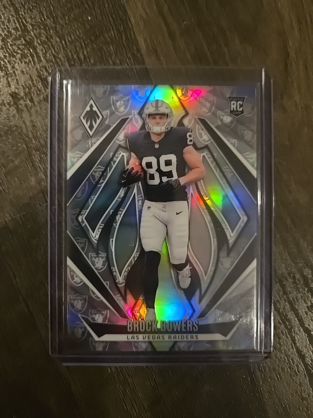 2024 Panini Phoenix - Rookies Brock Bowers #165 Team Logos /299 (RC) Raiders