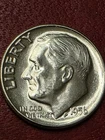BLAZING WHITE !!   1956 SILVER  LUSTEROUS  BU PROOF ROOSEVELT 💎 GEM BU 💎  LQQK