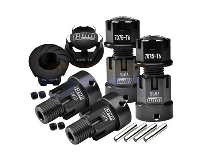 GPM Racing Alu Radmitnehmer +20mm schwarz für AXIAL SCX6 GPMSCX6010+20MMBK