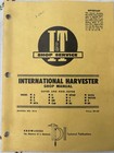 Vtg INTERNATIONAL HARVESTER I&T Service Repair Manual IH-8 & Implement Tractor — photo 2