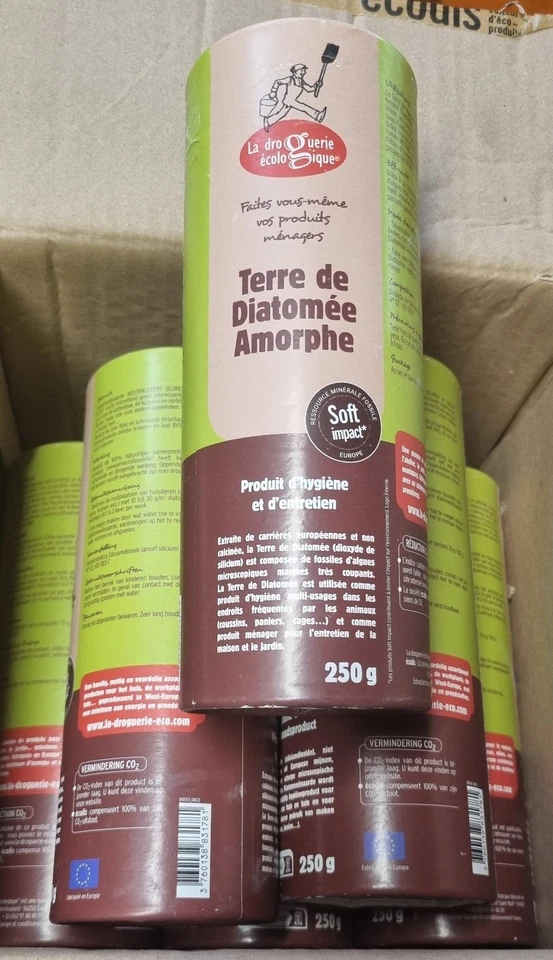 Terre de diatomée amorphe - Lot de 6 x 250 gr - Photo 1/1