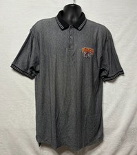 Vintage MLB Pittsburgh Pirates Polo Mens Shirt XXL Gray BUCS 1/4 Button Dynasty