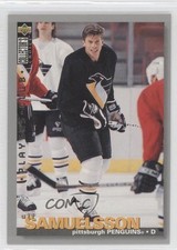 1995-96 Upper Deck Collector's Choice Player's Club Ulf Samuelsson #79 1h9
