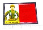 GI JOE File ID Card Filecard     1994 Original Team Set     Action Soldier