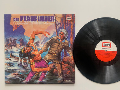 12'' LP - James F. Cooper   Der Pfadfinder E 2018 Jugendserie Schallplatte