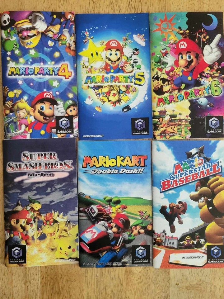 Nintendo Gamecube Game Instructions Manual Booklet - Pick & Choose ...