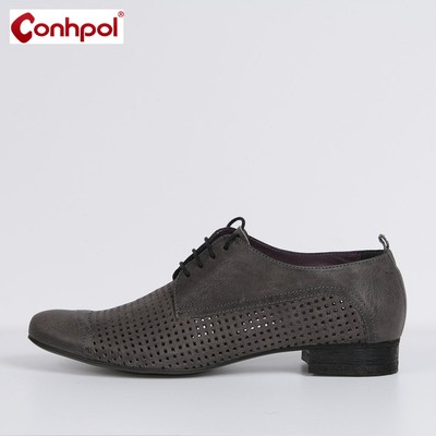 Women Leather Lace-Up Shoes Grey Casual New 39 Shoes