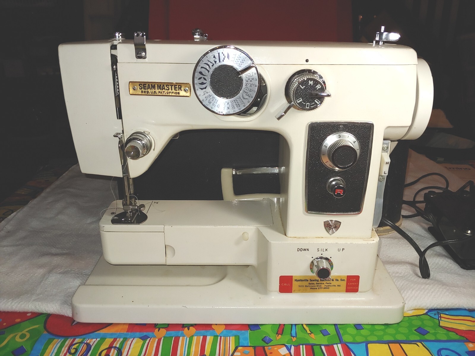 Seam Master Super De Luxe Zig Zag Sewing Machine eBay