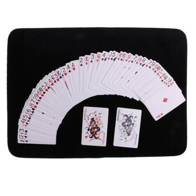 Große Kartenmatte 42x30cm Kartenmatte Magier Kartenunterlage für Poker Münze Magic Prop