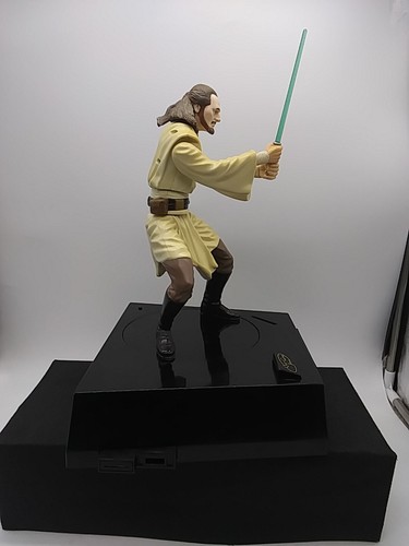 Star Wars Episode 1 Interactive Talking Bank Qui-Gon Jinn ThinkWay 1999 FOR PART - Picture 15 of 24