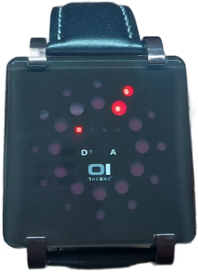Orologio The One AN02M04 Al Quarzo - Unisex, Cassa 30 Mm, Quadrante Giallo, Cinturino In Pelle - Stile Moderno Con Funzione Data