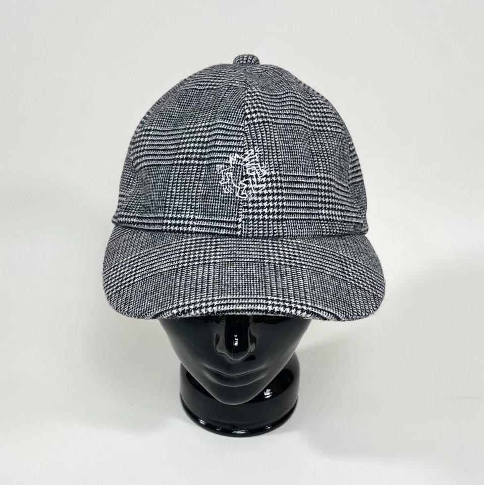CA4LA Keith Haring Adjustable Strapback Hat Cap Glen Check Plaid Dog Japan Rare - Image 3 of 4
