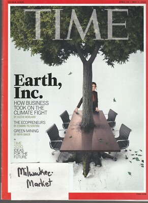 Time April 25 May 2 2022 Earth, Inc. How Business Took On Climate Fight 2030 