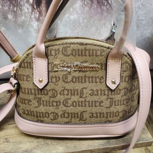 Juicy Couture Chestnut Chino Two PC Bowler Purse Gift Set - Picture 3 of 5