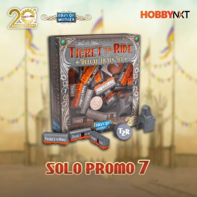 Ticket to Ride Deluxe Zugset 7 Promo Siled
