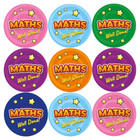 144 Maths Well Done Reward Stickers 30 mm Reward Stickers for School Teachers