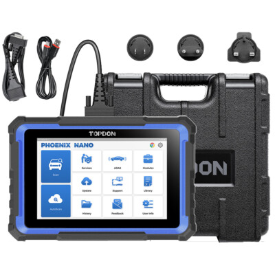 TOPDON Phoenix NANO-E Bidirectional Coding OBD2 Scanner Car Diagnostic Tool