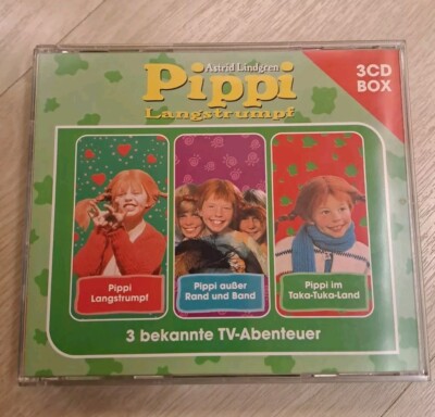 Pippi Langstrumpf: 3 bekannte TV-Abenteuer - Astrid Lindgren [3 Audio CDs]