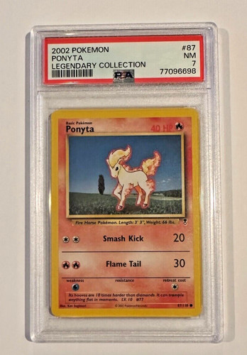 Ponyta graded PSA 7 for sale on eBay