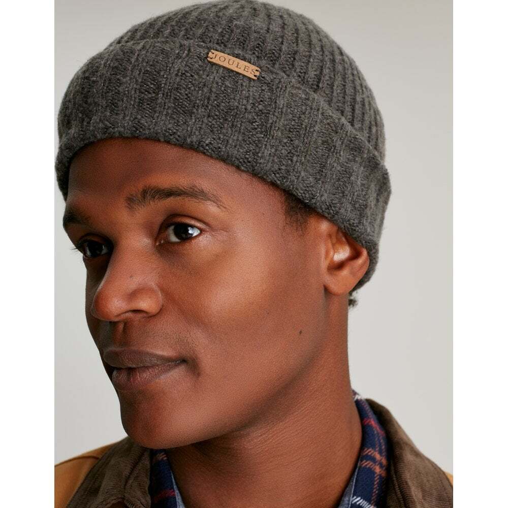 Joules Men's Bamburgh Hat Grey Marl eBay
