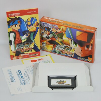 Rockman EXE 4 Red Sun Gameboy Advance Nintendo 2175 gba