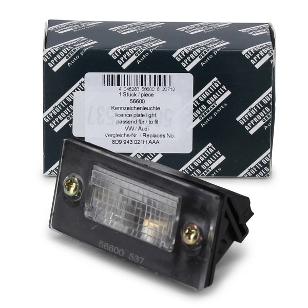 AIC Kennzeichenleuchte + GlüHlampe FüR Audi A3 8L A4 B5 Avant Hinten Rechts-image