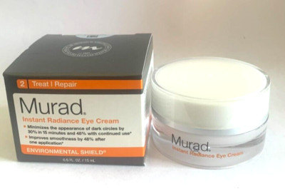 MURAD ENVIRONMENTAL SHIELD INSTANT RADIANCE EYE CREAM  0.5 OZ NIB