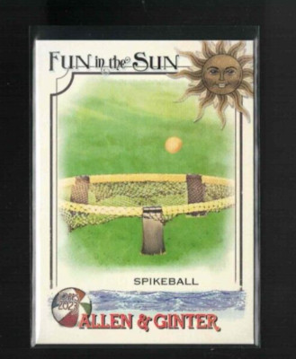 2023 Topps Allen & Ginter Fun in the Sun Inserts #FITS-1 Spikeball