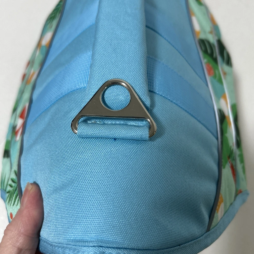 Medium Dog Harness with Beach Umbrellas Design for Comfortable Walks