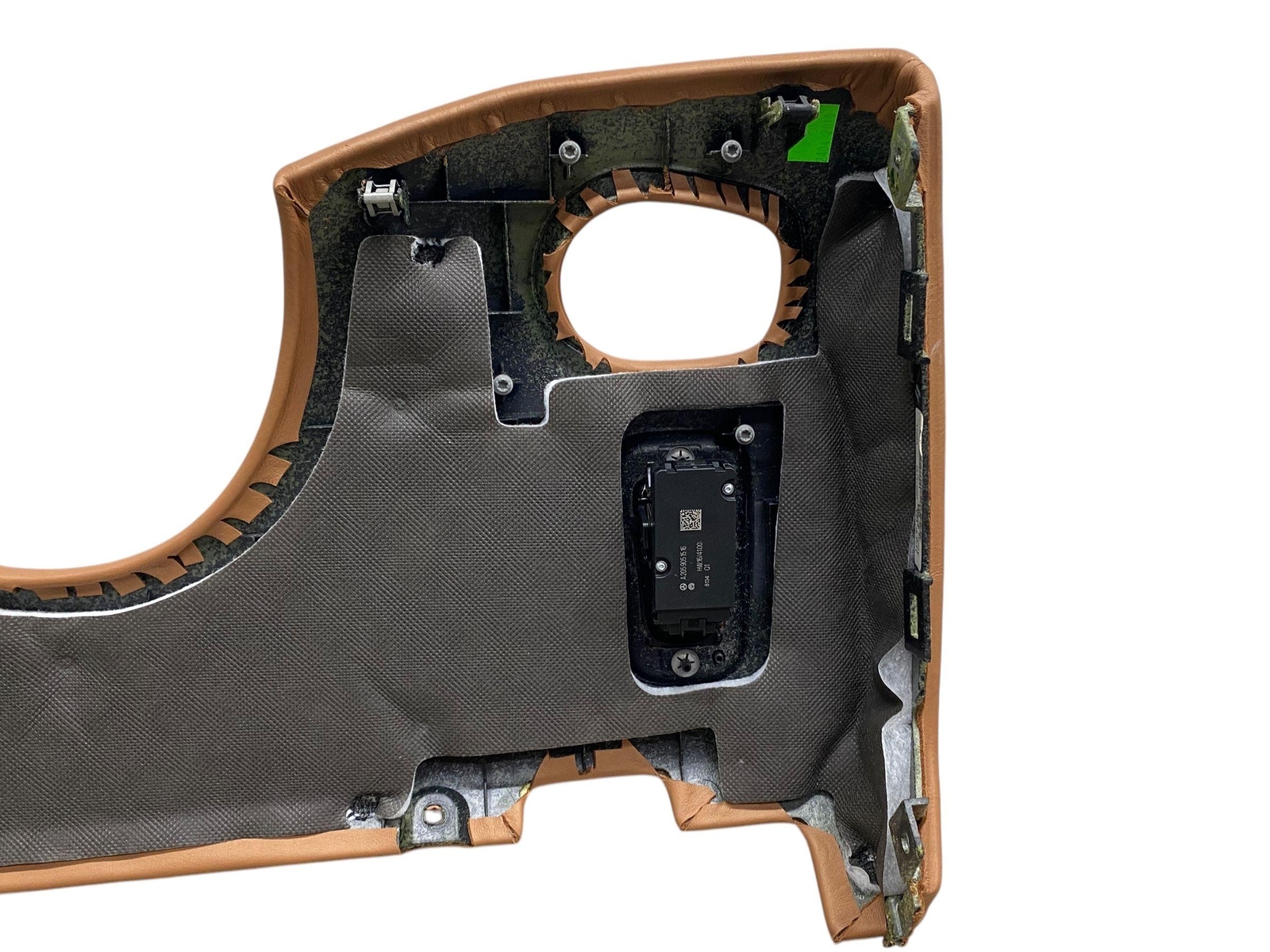 2017-2023 ASTON MARTIN DB11 LEFT DRIVER KNEE BOLSTER W/ PARKING BRAKE SWITCH