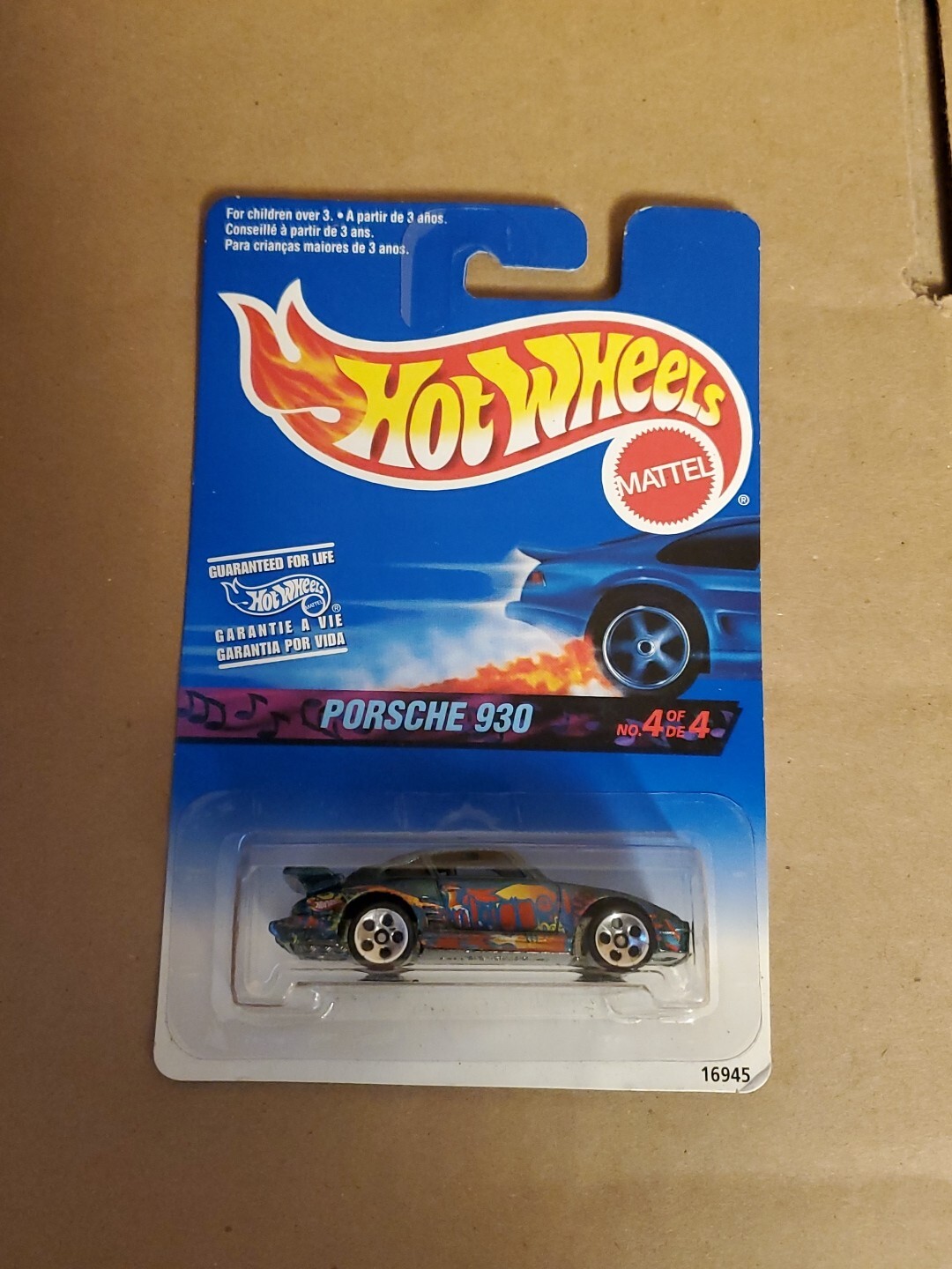 Hot Wheels International Rockin' Rods Series 4/4 Porsche 930 with 5