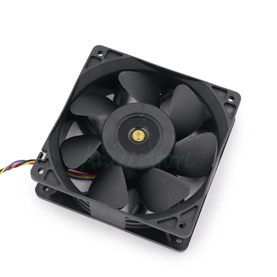 12CM 4pin DC 12V 2.7A High Speed 2 Ball Bearing PWM Cooling Fan 120*120*38mm - Image 3 of 4
