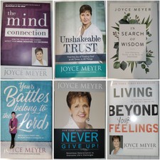 New Joyce Meyer Books Bundle Lot of (6)
