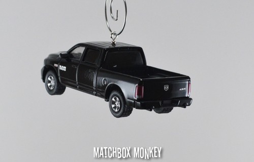 '14 '15 '16 Dodge Ram 1500 Sport Crew Quad Cab Truck Christmas Ornament 1/64 - Picture 9 of 11