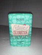 Perfectly Posh BIG BATH BAR (new) Clause For Celebration 7 Oz
