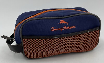 Tommy Bahama Men's Toiletries Travel Bag Orange Blue (Gators