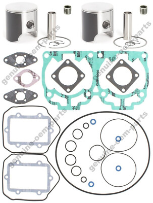 Ski-Doo MXZ Rev 600 HO Top End Rebuild Kit Pistons Gasket Set Std 72mm 2004 2005
