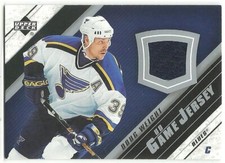 2005-06 Upper Deck Jerseys Series II DOUG WEIGHT ST. LOUIS BLUES JERSEY
